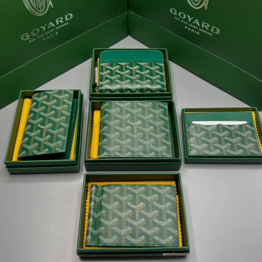 GOYARD Business Accessories / Luxury Handmade / Elegant Gift Choice Leather