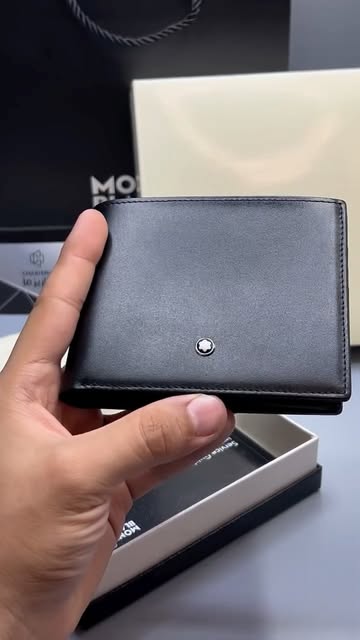 کیف پول جیبی سوپرمستر کوالیتی مشابه اورجینال فول پک مون بلان مسترA+++