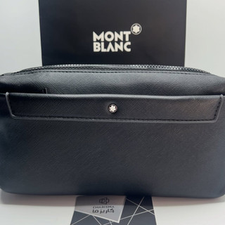 کیف چرم مردانه دوزیپ لوکس و با کیفیت MONTBLANC