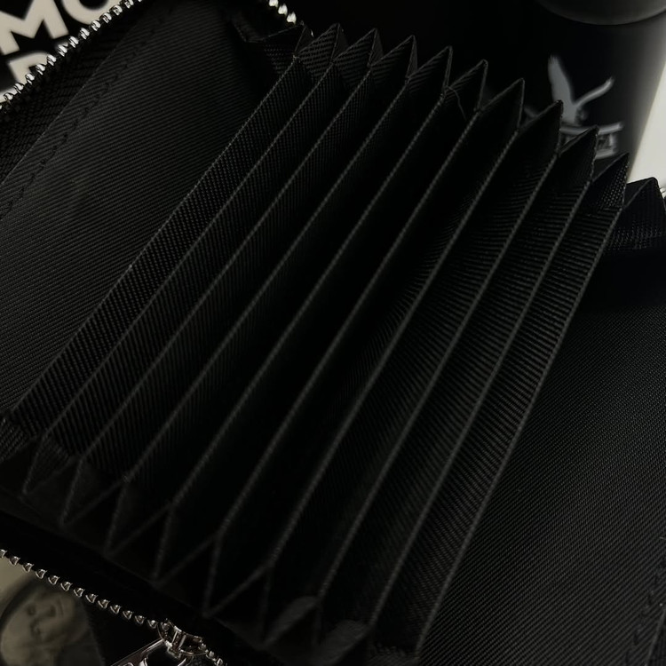 جاکارتی آکاردئونی چرم مونتبلان / Montblanc Zipper cardholder