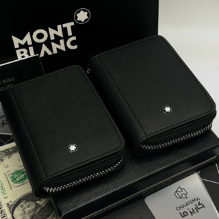جاکارتی آکاردئونی چرم مونتبلان / Montblanc Zipper cardholder